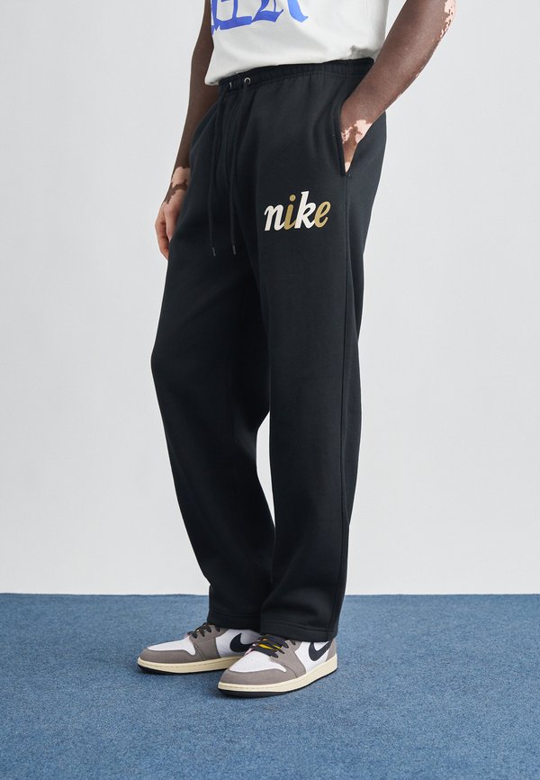 Nike Sportswear CLUB PANT - Tracksuit bottoms - black/sail