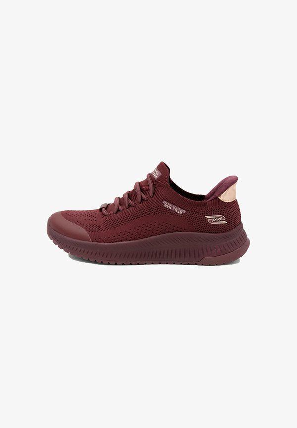 Skechers SNEAKERS MUJER SKECHERS BOBS SQUAD 4 - DIRE STEP BURDEOS - Slip-ons - bordeaux