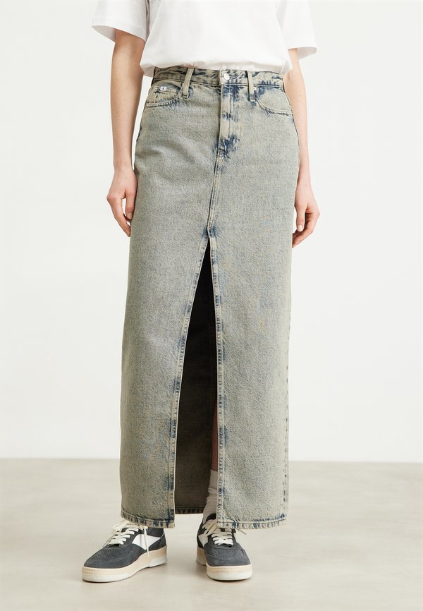Calvin Klein Jeans FRONT SPLIT MAXI SKIRT