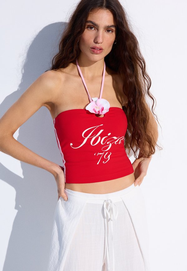 Bershka TOP - Top - red