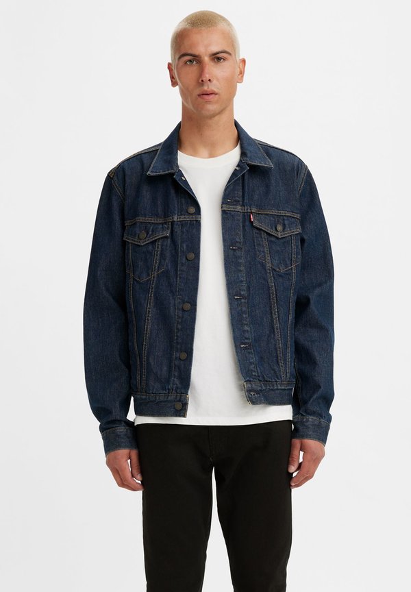 Levi's® TRUCKER JACKET - Denim jacket - med indigo