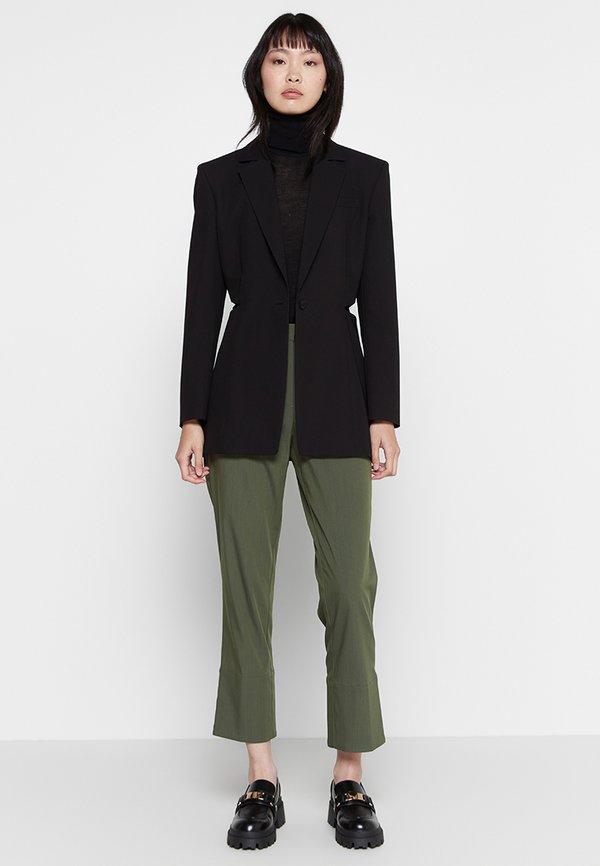 3.1 Phillip Lim CROPPED SLIM TROUSER W BACK SLIT