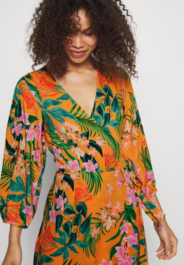 ONLY Tall ONLTROPICA WRAP MIDI DRESS