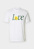 Nike Performance NIKECOURT TEE LOVE - Print T-shirt - white