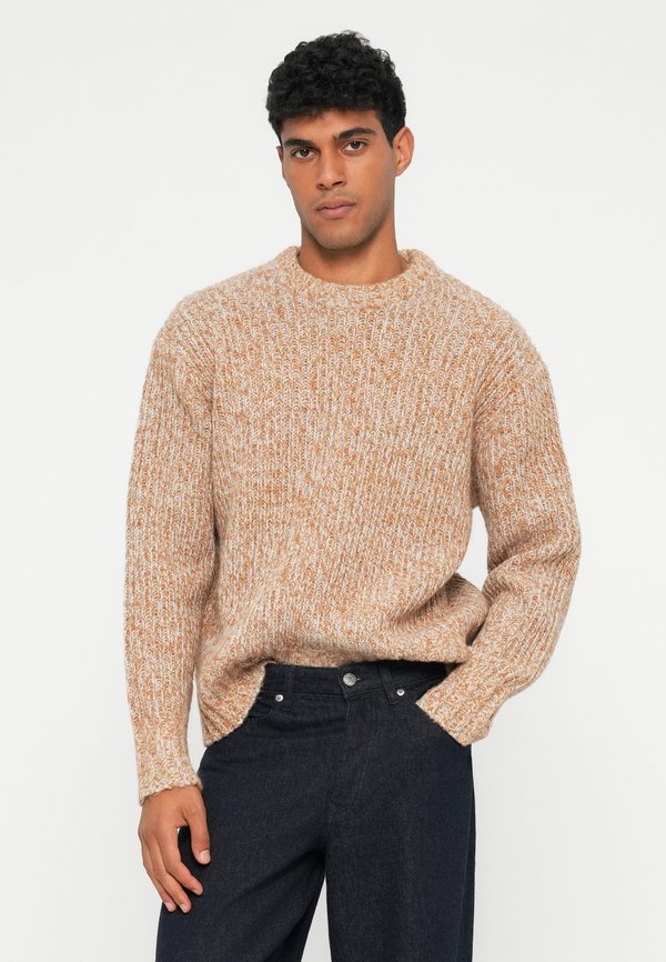 Selected crewneck wool blend