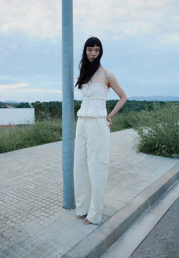 Mango ADULT - Top - off-white
