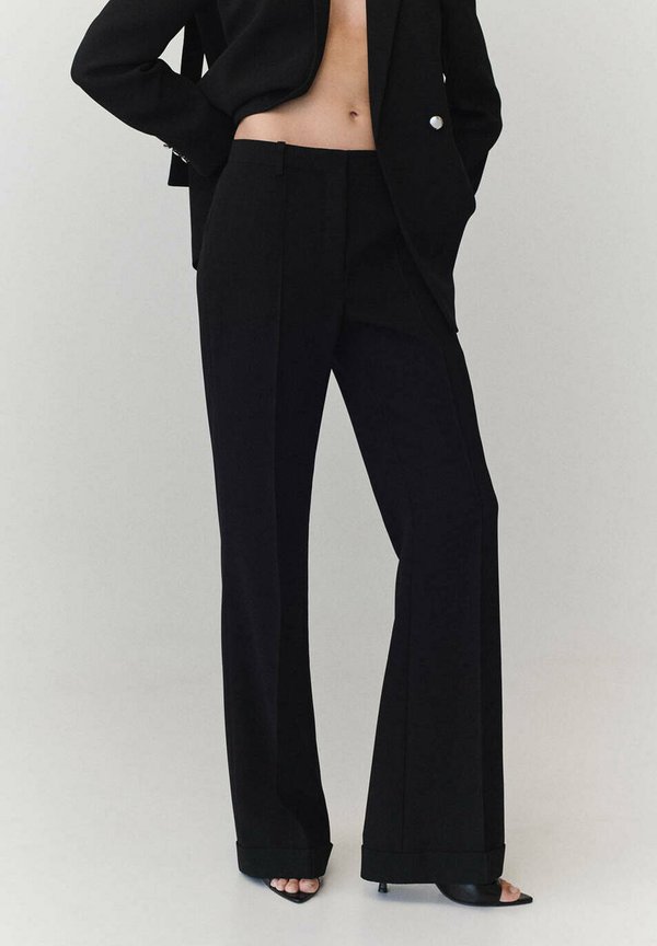 Mango ADULT - Trousers - black