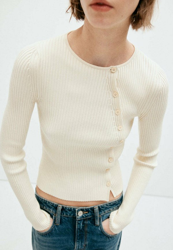 Mango ADULT - Cardigan - white