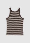 Levi's® ESSENTIAL RACER TANK - Top - brown/offwhite