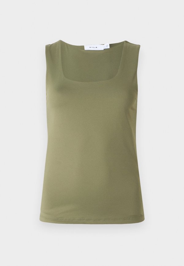 VILA VIKENZA U-NECK S/L TANK TOP REV - NOOS