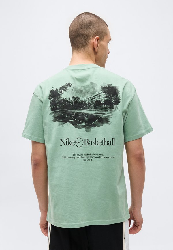 Nike Performance TEE M90 LOOSE - Print T-shirt - steam