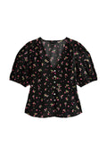 New Look FLORAL PRINT V-NECK