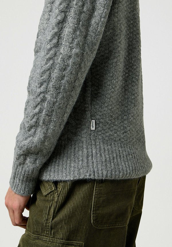 Wrangler LONG SLEEVE CABLE REGULAR FIT