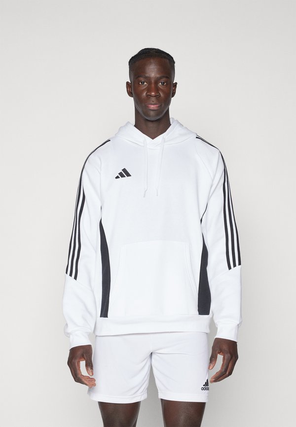 adidas Performance TIRO24 - Hoodie - white/black