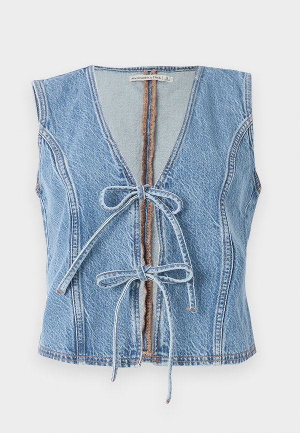 Abercrombie & Fitch TIE FRONT VEST