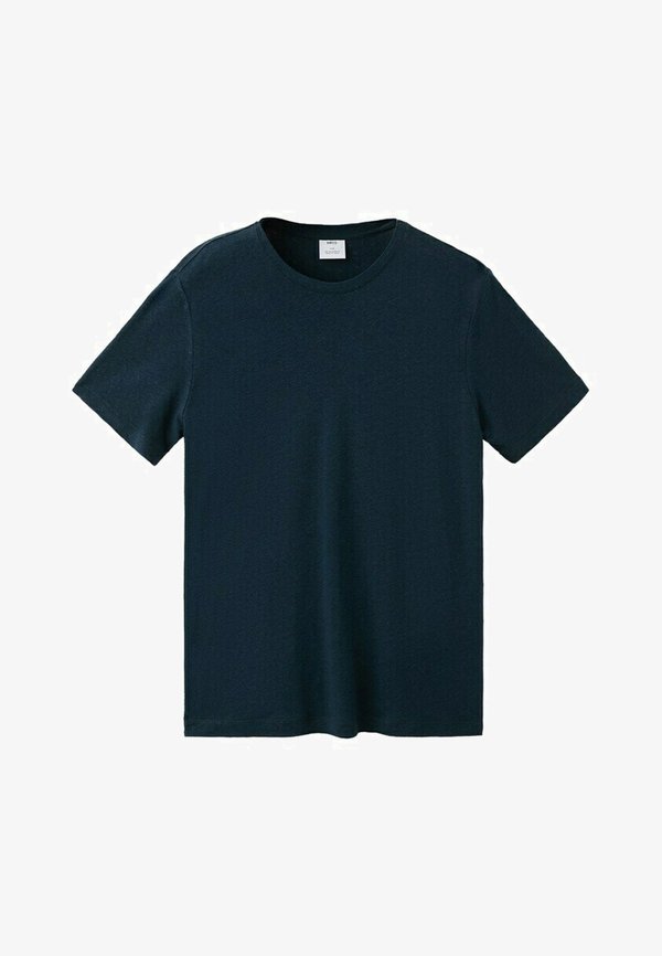 Mango Basic T-shirt - royal blue