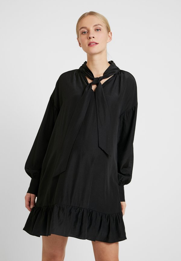 Glamorous Bloom MINI PUSSYBOW DRESS