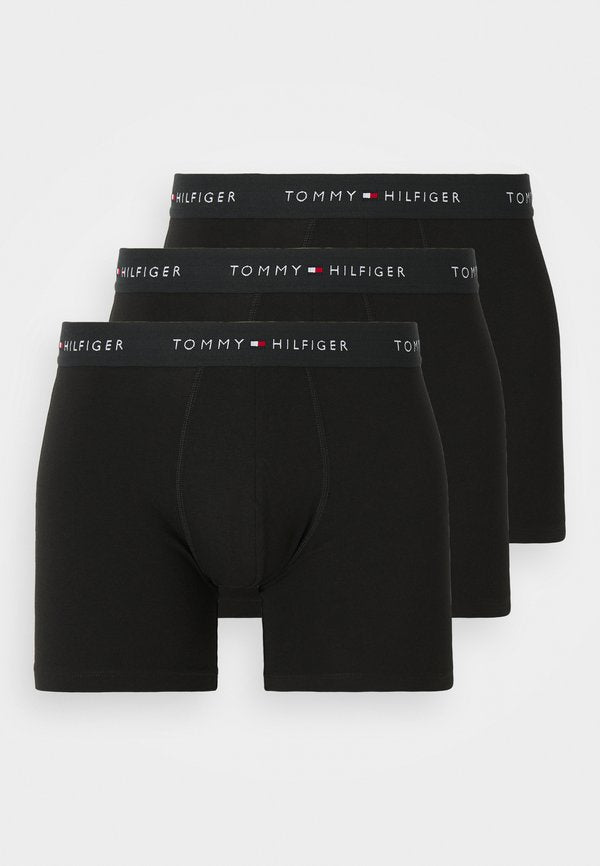 Tommy Hilfiger SIGNATURE BOXER BRIEF 3 PACK - Boxer briefs - black
