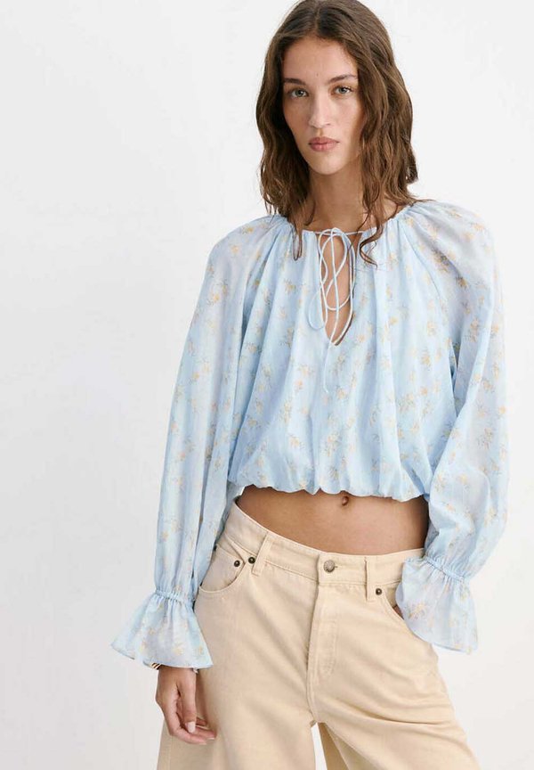 Mango ADULT - Blouse - blue