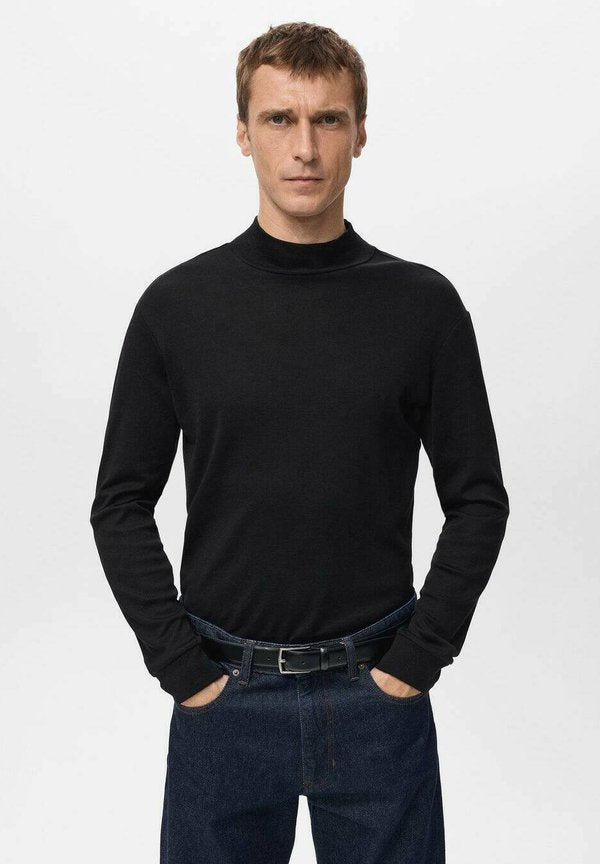 Mango Jumper - black