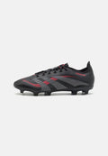 adidas Performance PREDATOR LEAGUE FIRM/MULTI-GROUND - Firm-ground football boots - core black/grey four/lucid red