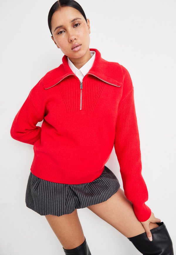 Vero Moda VMILISA ZIP HIGHNECK