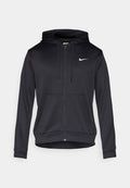 Nike Performance FLEX - Zip-up sweatshirt - black/white