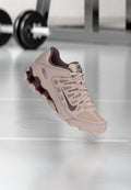 Nike Performance REAX 8 - Walking trainers - silt red/tattoo/platinum-coloured violet