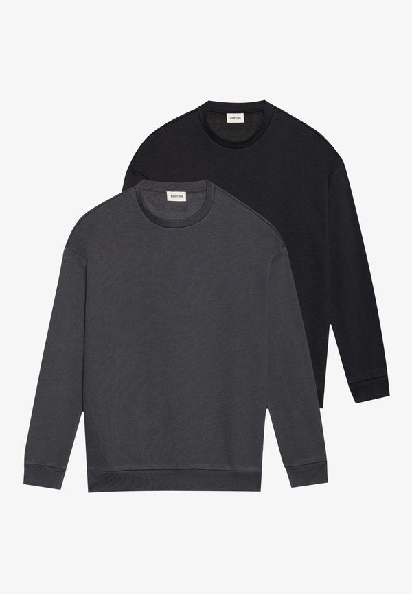 YOURTURN by Zalando UNISEX 2PACK RELAXED FIT SWEATSHIRT
