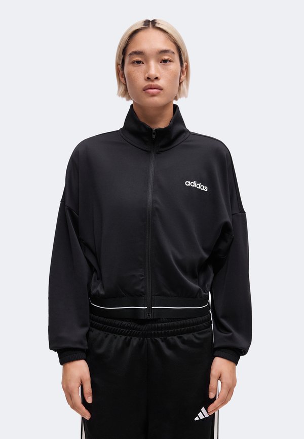 adidas Performance HYPERGLAM CROPPED TRACK TOP - Training jacket - black