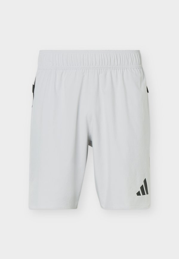 adidas Performance TIRO TRAVEL SHORTS - Sports shorts - team light grey/black