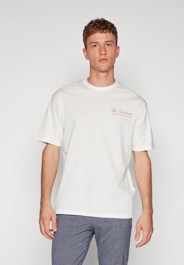 Selected SLHLOOSE PRINT O-NECK TEE