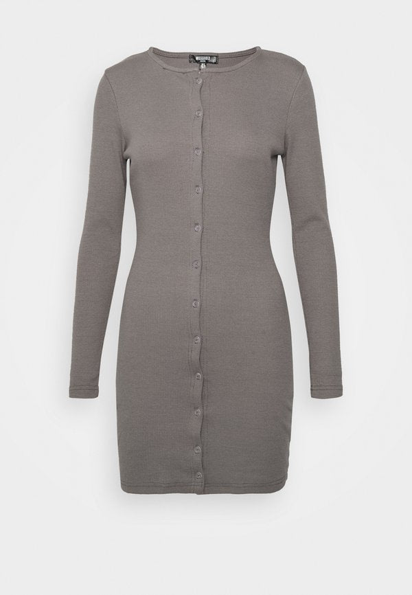 Missguided Petite BUTTON DOWN MINI DRESS