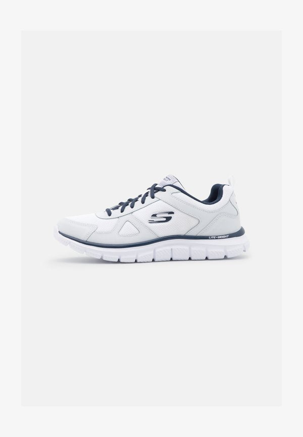 Skechers TRACK - Trainers - white/navy