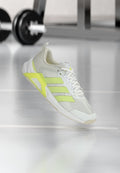 adidas Performance DROPSET CONTROL TRAINING SHOES - Training shoe - footwear white/frozen lemon/orbit grey