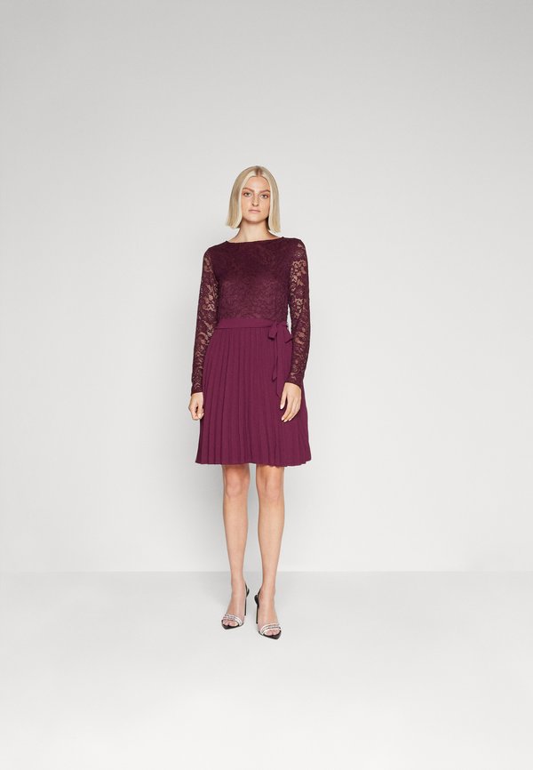 VILA VISASCHA PLISSE SHORT DRESS
