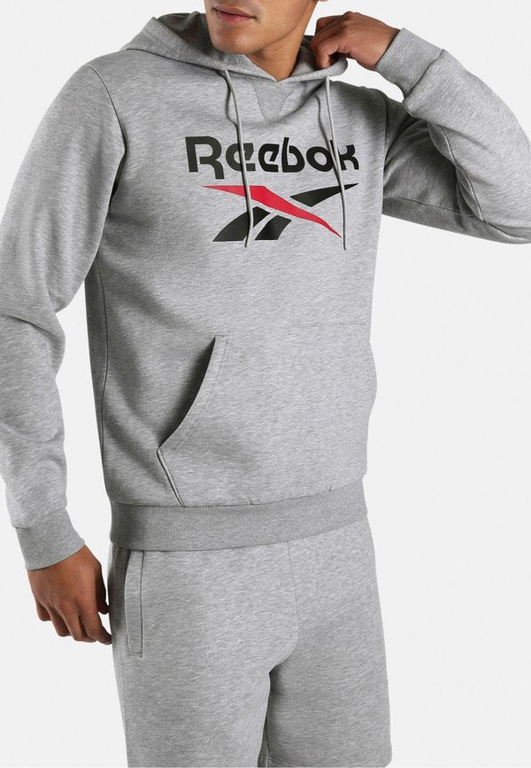 Reebok TRENT 2 COL LOGO - Hoodie - light grey marl