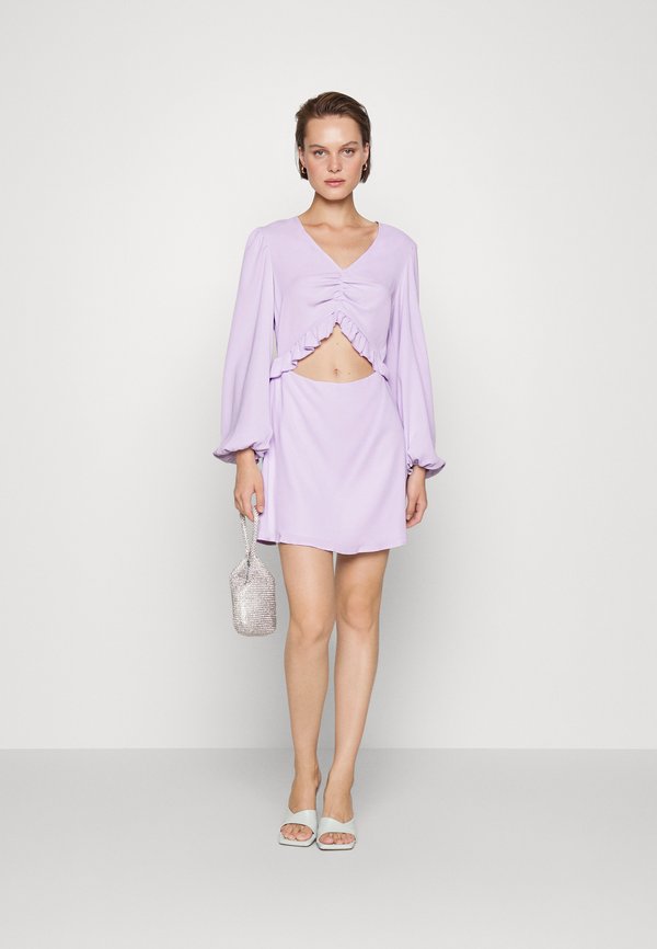 IN THE STYLE V NECK CUT OUT MINI WEDDING GUEST