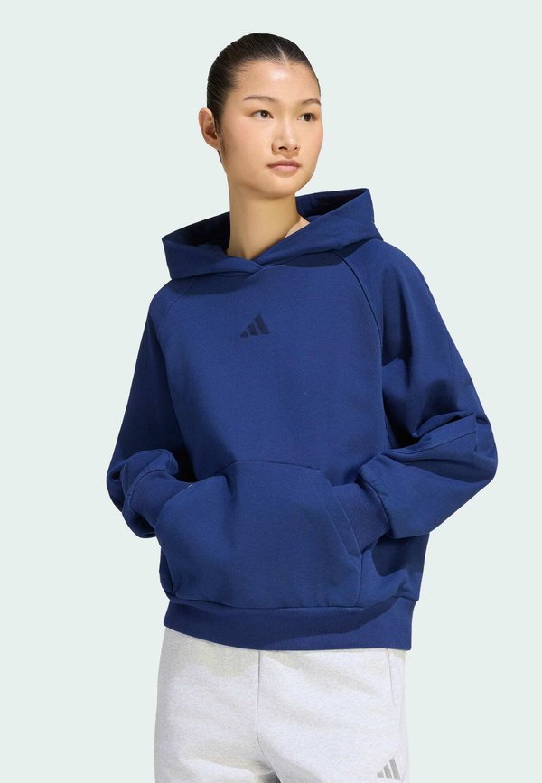 adidas Sportswear ADIDAS SPORTSWEAR W AK SL OH HD - Hoodie - dark blue