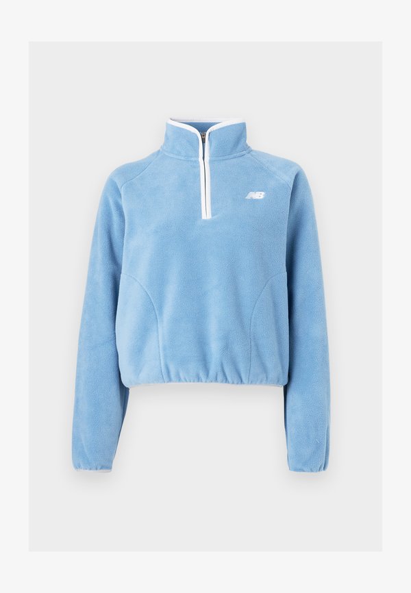 New Balance HALF ZIP - Fleece jumper - blue