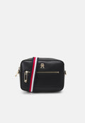 Tommy Hilfiger ICONIC CAMERA BAG CORP - Cross body bag - black