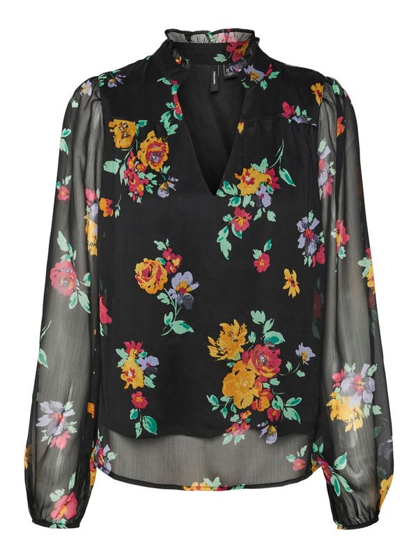 Vero Moda VMKAYA FALL LS V-NECK WVN