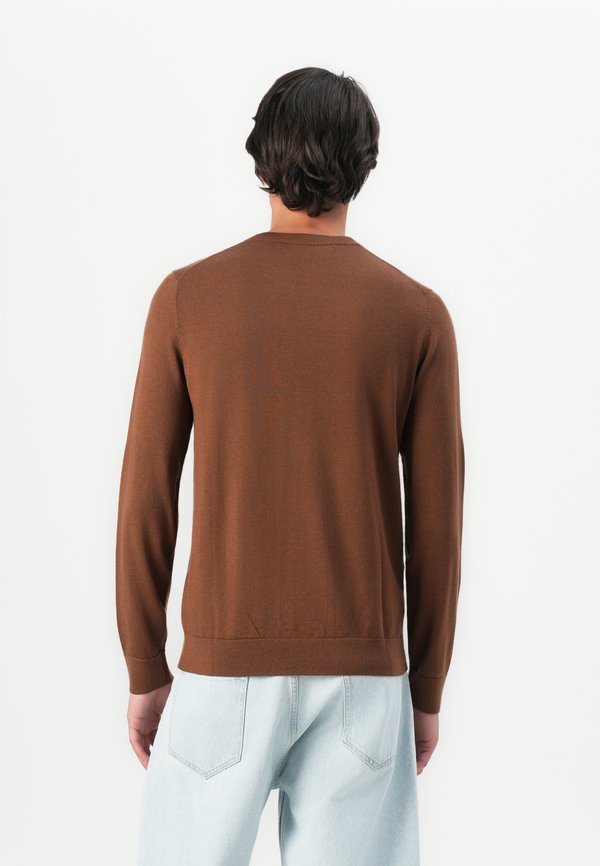 Selected SLMTRAY LS KNIT MERINO CREW NECK NOOS