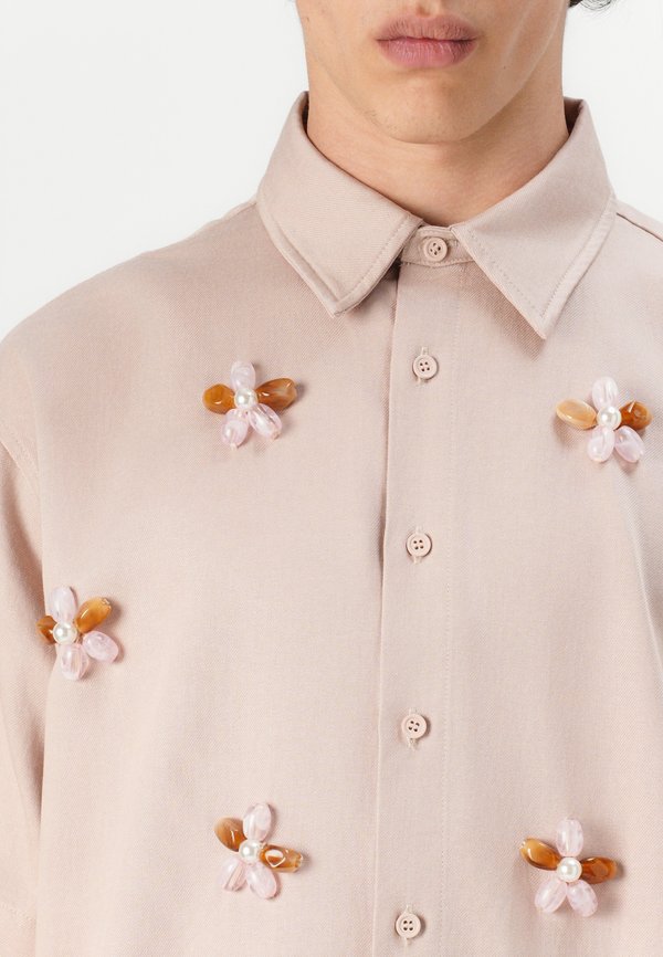 Sister Jane GLEN BEADED BOXY SHIRT UNISEX