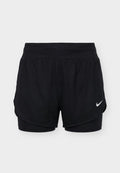 Nike Performance FLOW - 2-in-1 shorts - black