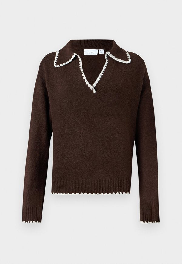 VILA Knitted V-neck