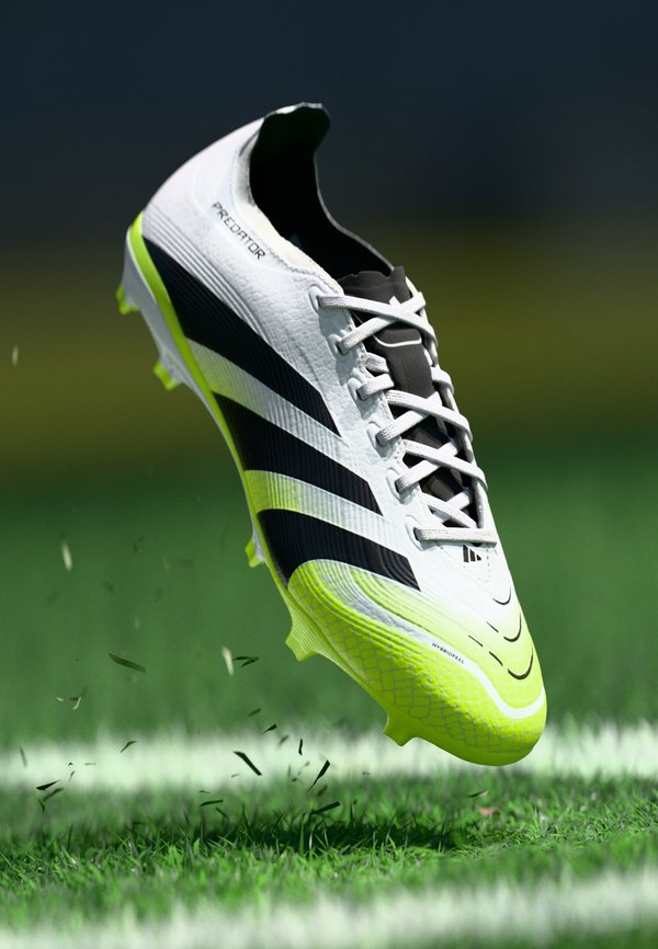 adidas Performance PREDATOR LEAGUE FIRM GROUND/MULTI GROUND FOOTBALL BOOTS - Firm-ground football boots - footwear white/core black/lucid lemon
