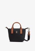 Tommy Hilfiger POPETTE MICRO TOTE - Handbag - black