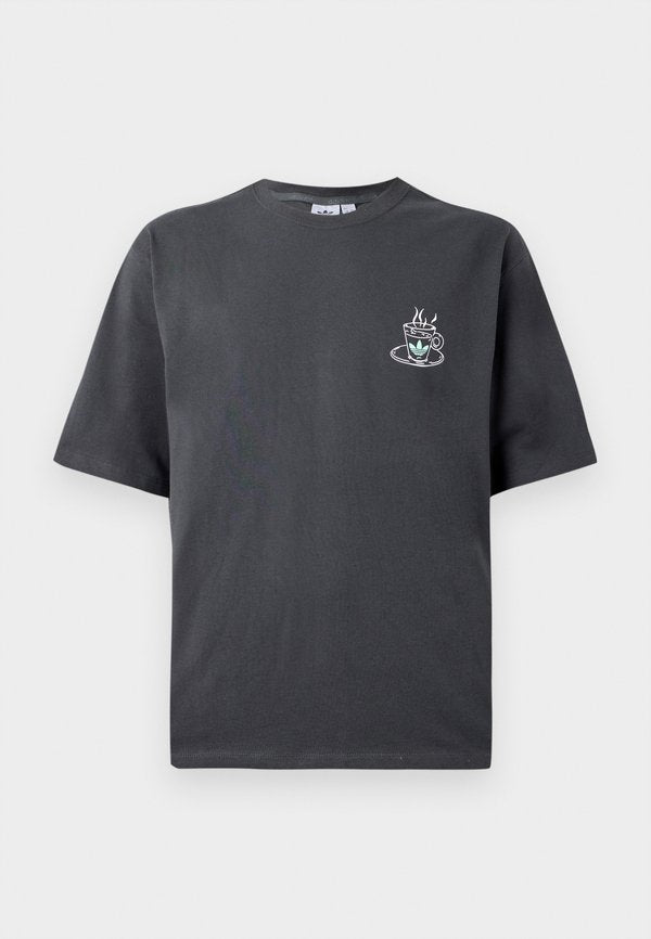 adidas Originals COFFEE TEE UNISEX - Print T-shirt - anthracite