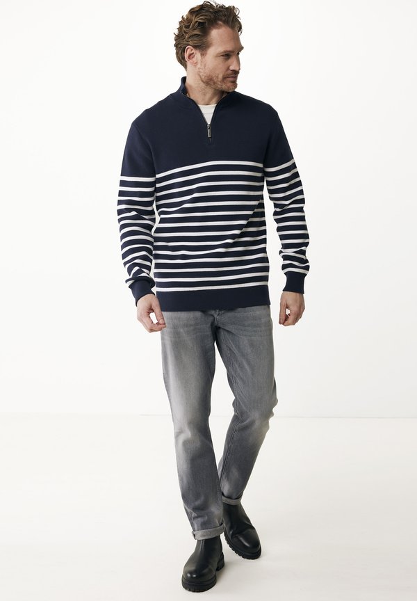 Mexx STRIPED HALF ZIP